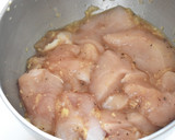 中華料理屋風鶏むね肉のふんわり揚げ作り方1写真