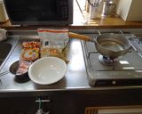 最速のあんかけチキンラーメン作り方2写真