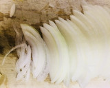 塩酒粕で作ってみました♪玉ねぎヨーグルト作り方1写真