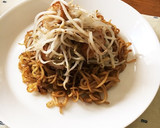 節約最強のもやしとちくわの焼きそば作り方4写真