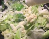 超簡単キャベツのスパゲティカルボナーラ風作り方4写真