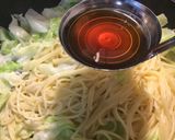超簡単キャベツのスパゲティカルボナーラ風作り方9写真