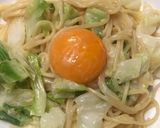 超簡単キャベツのスパゲティカルボナーラ風作り方11写真