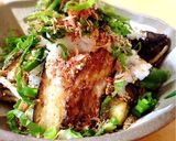 揚げ野菜のおろし和え作り方4写真
