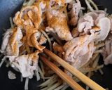 ごぼうと豚肉のカレー煮作り方8写真