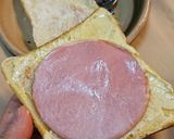 すぐ出来ちゃう甘じょっぱいハムトースト作り方4写真