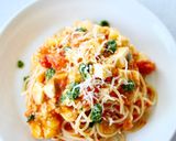 簡単【トマトとモッツァレラの冷製パスタ】作り方4写真
