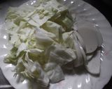 蒲鉾とキャベツの炒め物作り方1写真