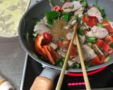 豚ヒレ肉の黒酢いため作り方5写真