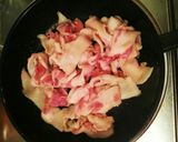 豚肉と茄子のバター醤油炒め作り方2写真