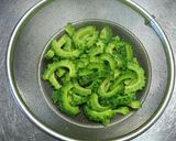ゴーヤ 塩昆布和え作り方4写真