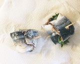 さんまの梅しそロール焼き作り方4写真