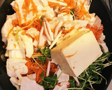豆腐と豆苗の中華風ヘルシー野菜炒め作り方2写真