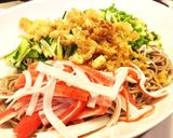めんつゆで簡単！冷やしたぬきそば作り方8写真