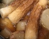 豚角煮&大根・竹輪・玉子のあまからおでん作り方3写真
