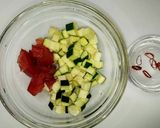☆甘辛旨い♪夏野菜と肉味噌ご飯☆作り方2写真