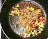 ☆甘辛旨い♪夏野菜と肉味噌ご飯☆作り方4写真