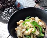 キノコピーマンオイスターバターレンジ蒸し作り方7写真