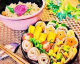 ❁人参の肉巻き♡おほしさまver❁作り方8写真