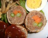 ご馳走★肉巻ハンバーグ作り方12写真