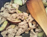 豚肉＆椎茸＆厚揚げのごま味噌炒め作り方4写真