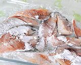 ガラムマサラが香る爽やか鯖の唐揚げ♪作り方3写真