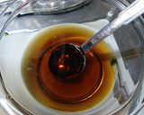 カブとほうれん草のそぼろトロトロあんかけ作り方6写真