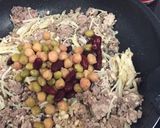豆とえのきの和風キーマカレー作り方3写真