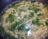 豆苗、たまねぎ、卵スープ♪作り方4写真