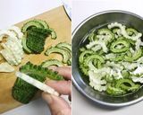 【ゴーヤと茄子の肉味噌】作り方3写真