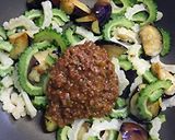 【ゴーヤと茄子の肉味噌】作り方17写真