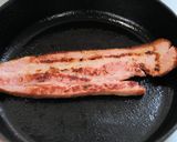 朝食 ベーコンストリップパンケーキ作り方2写真