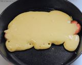 朝食 ベーコンストリップパンケーキ作り方3写真