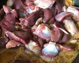 鶏レバーと砂肝の甘辛煮作り方4写真