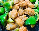 ホルモンとピーマンの味噌柚子胡椒炒め作り方4写真