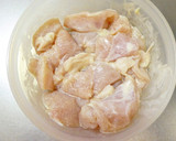 焼肉だれ＆柚子胡椒！柔らか鶏むね肉唐揚げ作り方4写真