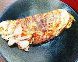 広島風お好み焼きの五ェ門巻き作り方6写真