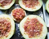 丸なすハンバーグ デミソース掛け作り方5写真