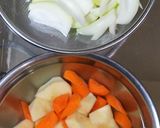 大人気！にんにく醤油入りスタミナカレー作り方1写真