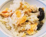【簡単楽旨】鮭ときのこの炊き込みご飯作り方8写真