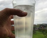 簡単レモネードに塩ひとつまみ☆部活帰りに作り方5写真