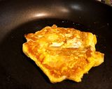 かに玉あんかけ塩焼きそばベースパスタ作り方4写真