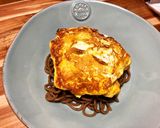 かに玉あんかけ塩焼きそばベースパスタ作り方5写真