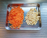 人参と枝豆の混ぜご飯作り方1写真