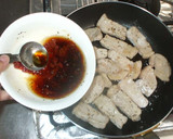豚ロースの梅オイスター照り焼き♪簡単作り方7写真