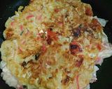 イタリアン風キリINお好み焼き作り方4写真