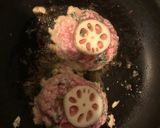 すっきり味♩梅しそレンコン和風ハンバーグ作り方8写真