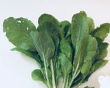 間引きした小さな白菜をポン酢で作り方1写真