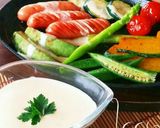 焼き野菜に◎簡単！チーズクリームソース♪作り方6写真