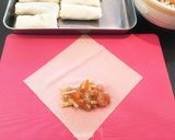 基本の春巻の調味料と、具材の例作り方3写真